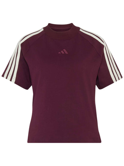 Adidas KT0342 Maroo, t-shirt maniche corte da donna bordeaux