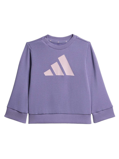 Adidas K I Bl Ft Jog, tuta Unisex bambino viola