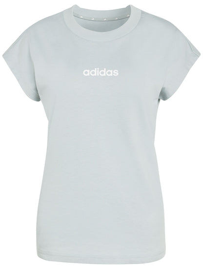 T-SHIRT VERDE ADIDAS ESSENTIALS DA DONNA