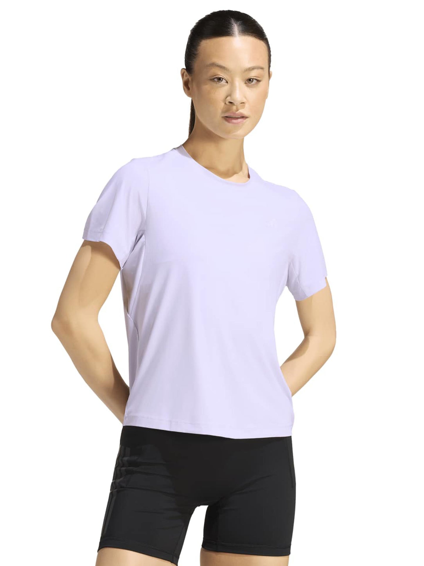 Adidas Essentials, t-shirt da Donna lilla