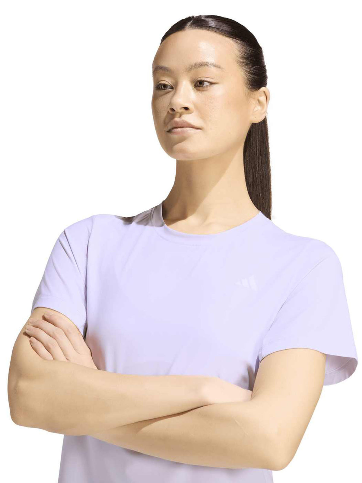 Adidas t-shirt mm training da donna lilla