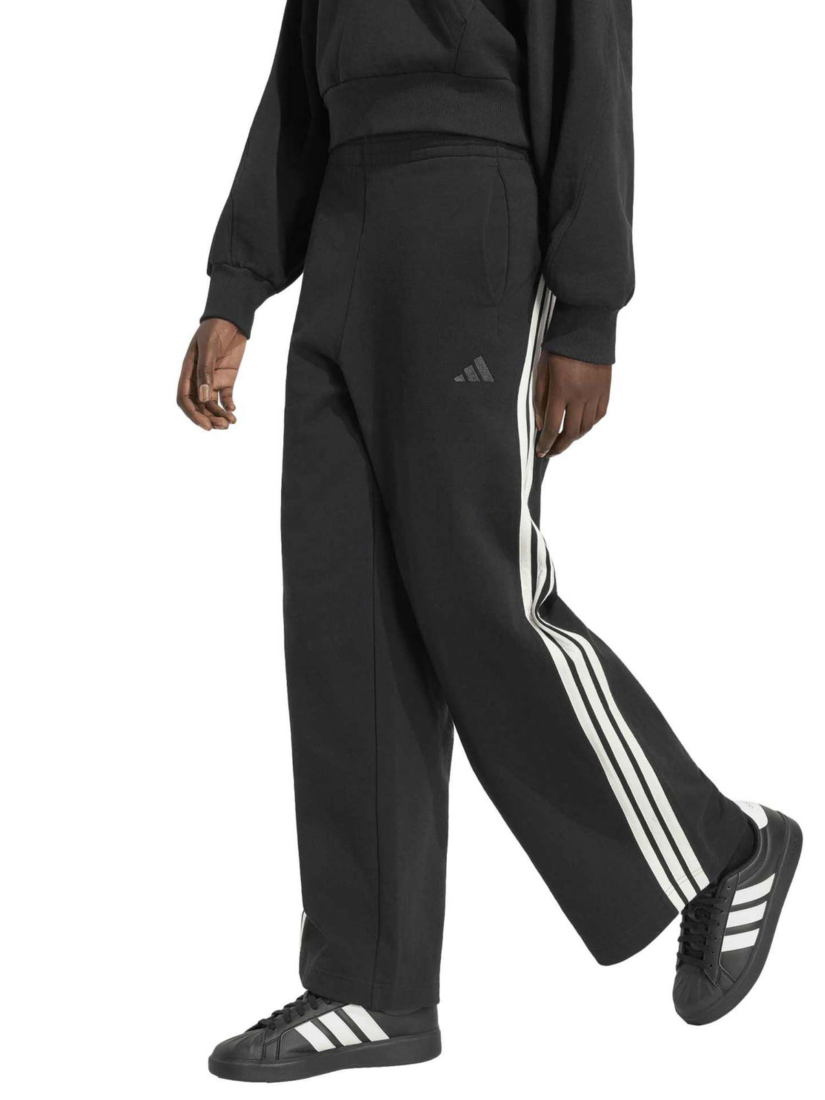 Adidas panta kit ft pantalone da donna nero