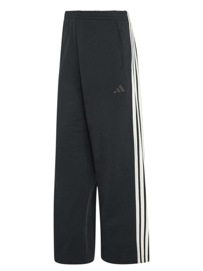Adidas Kit 3-Stripes Wide Pants, pantalone da donna nero