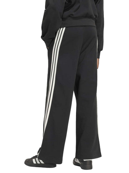 Adidas Kit 3-Stripes Wide Pants, pantalone da donna nero