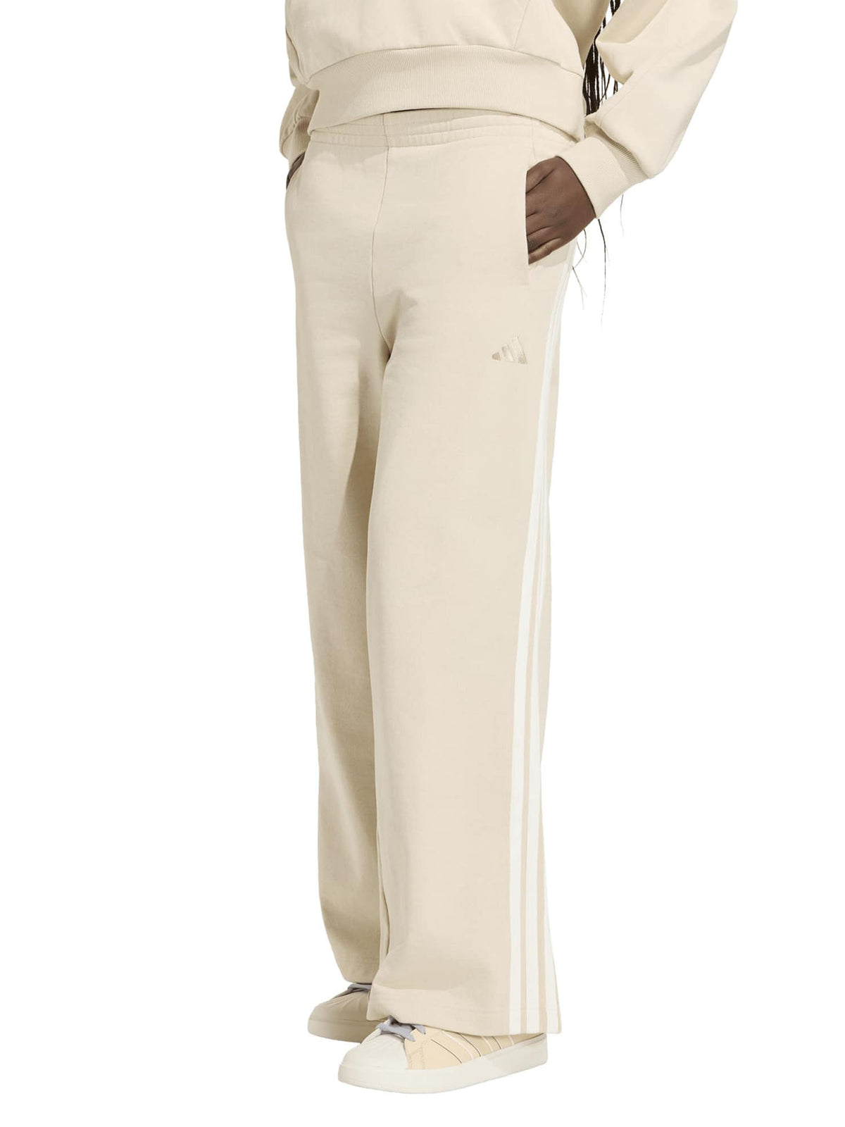 Adidas panta kit ft pantalone da donna beige