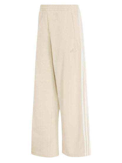 Adidas Kit 3-Stripes Wide Pants, pantalone da donna beige