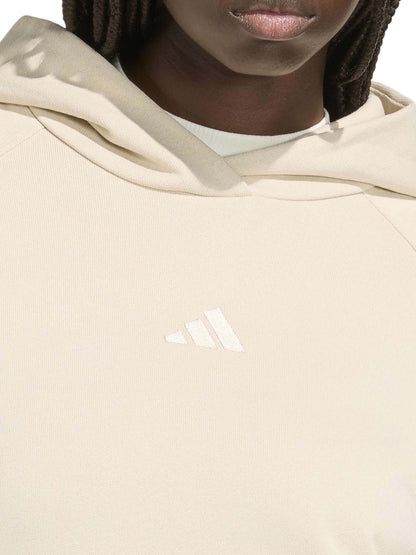 Adidas felpa kit ft da donna beige