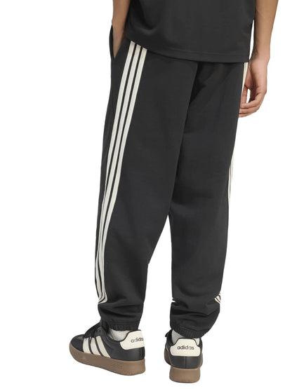 Adidas Kit 3-Stripes Regular Cuffed Pant, pantalone da uomo nero