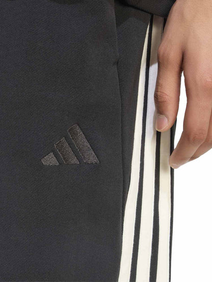 Adidas Kit 3-Stripes Regular Cuffed Pant, pantalone da uomo nero