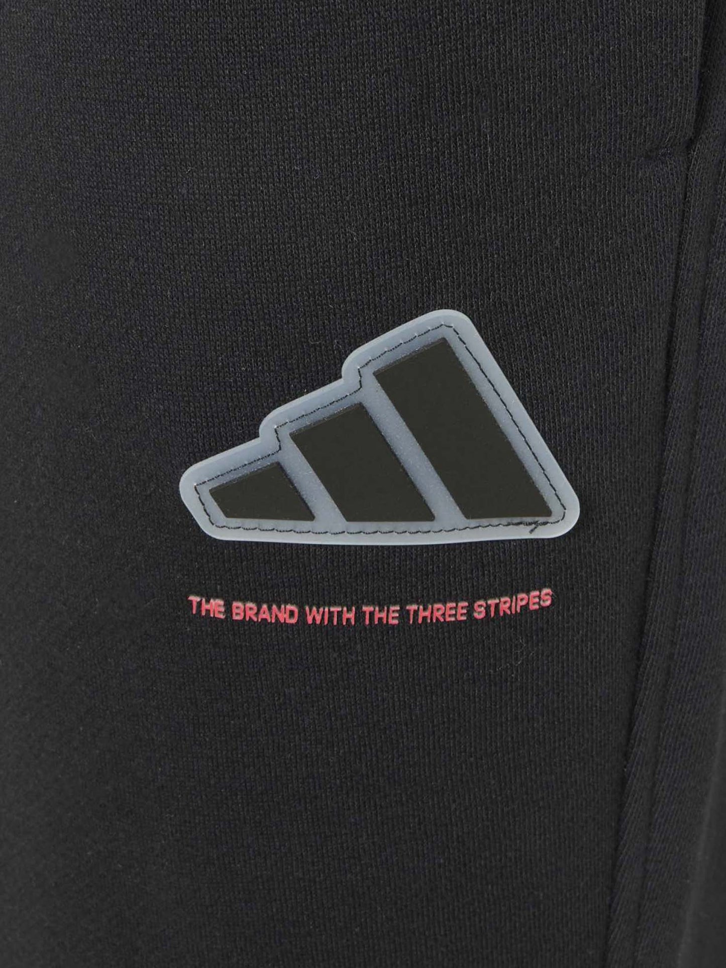 Adidas Slogan Fleece Joggers, pantalone sportivo Unisex bambino nero