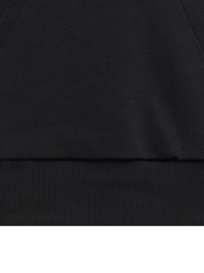 Adidas KX2475 Black, felpa Unisex bambino nera