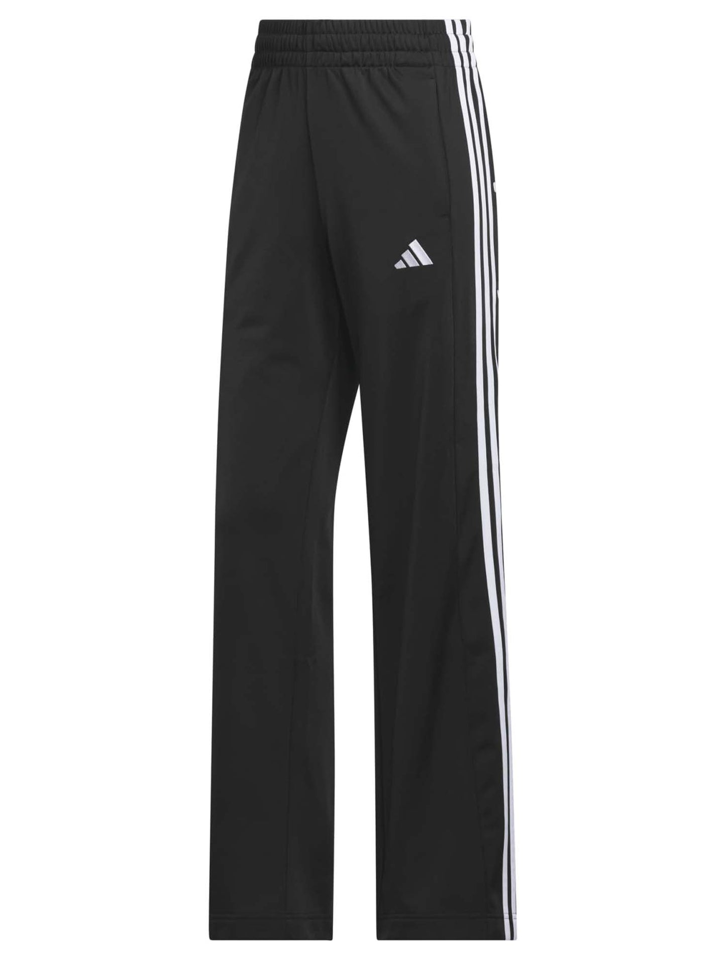 Adidas Tricot 3 Stripe Snap Pants, pantalone da donna nero