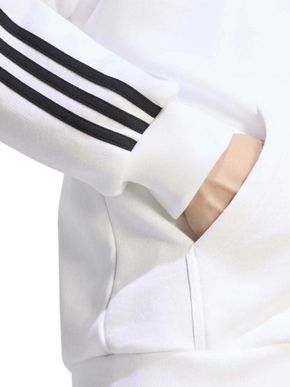 Adidas Ky4178 White, felpa da uomo bianca