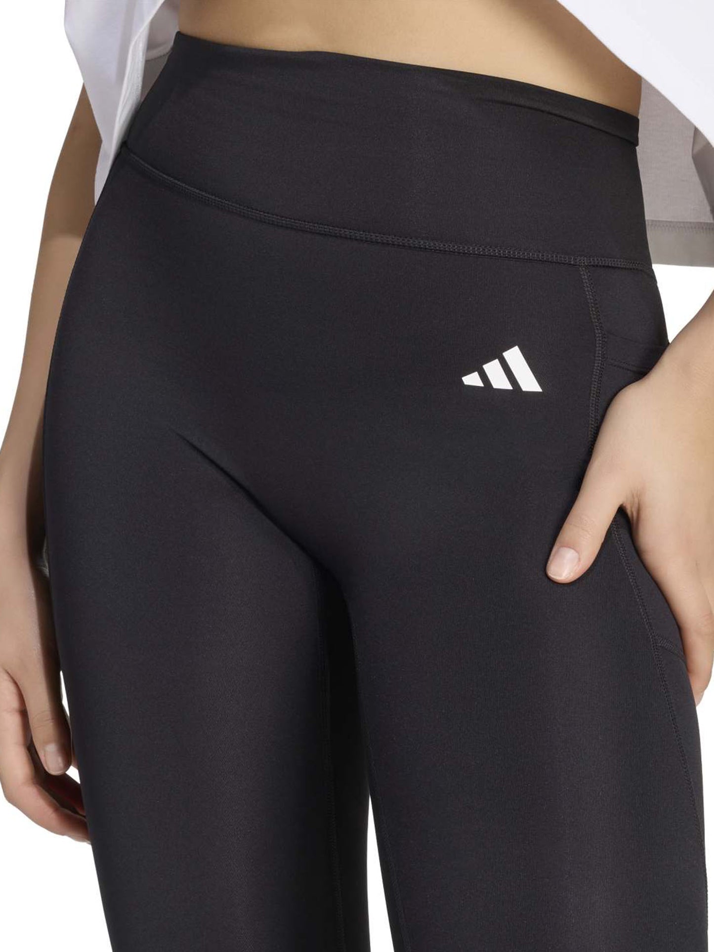 Adidas Optime Essentials Capri, leggings da donna neri