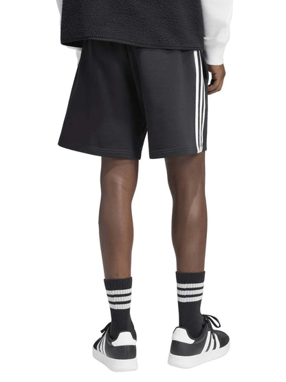 Adidas Essentials 3-Stripes French Terry, pantalone corto da uomo nero