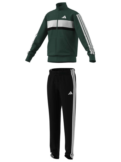 Adidas b. tuta poly da bambino/a verde