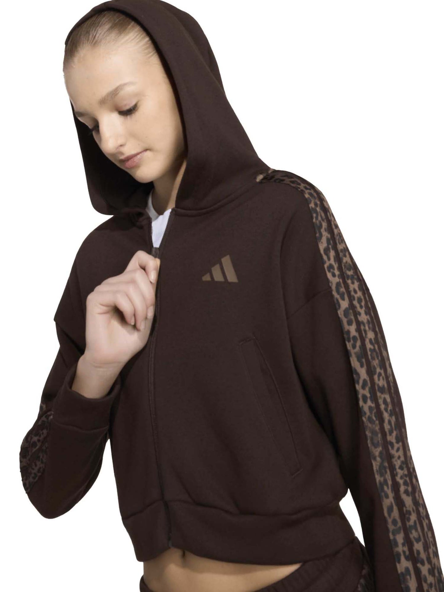 Adidas Kz0133 Auco, felpa Unisex bambino marrone