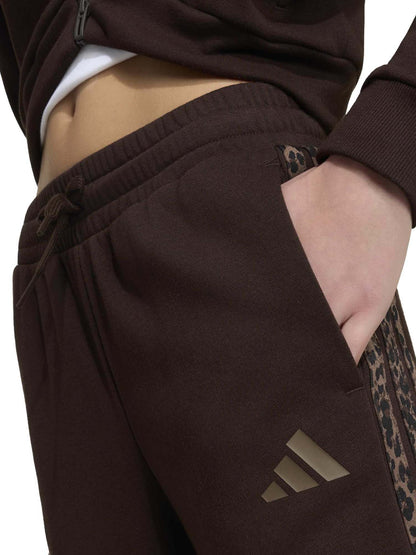 Adidas G.PANTA FT AN, pantalone Unisex bambino marrone