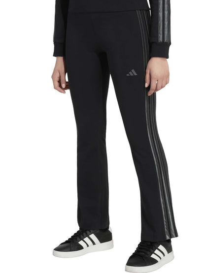 Adidas G Legg. Satin, leggings Unisex bambino nero