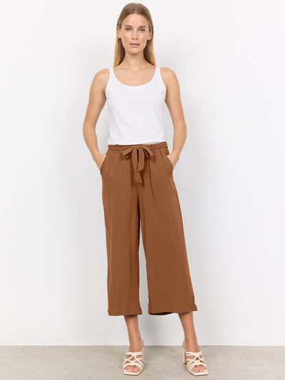 Pantaloni Soyaconcept marroni da donna per ogni occasione