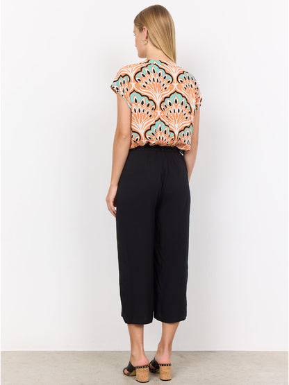 Pantaloni Soyaconcept da donna adulto in nero, modello 17032