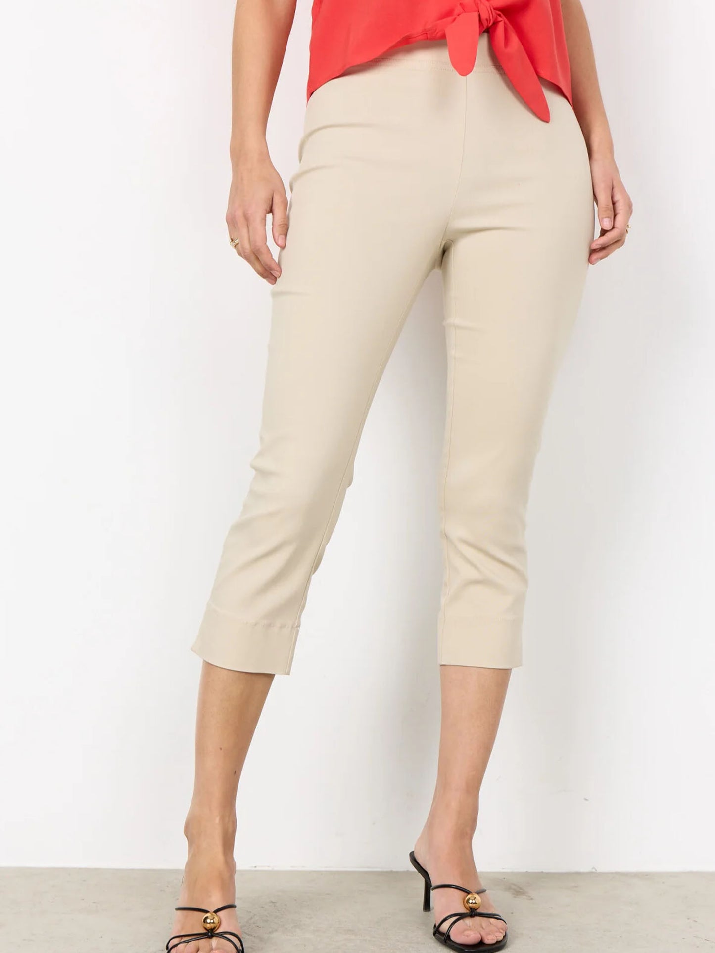 Soyaconcept pantaloni beige da donna per ogni occasione