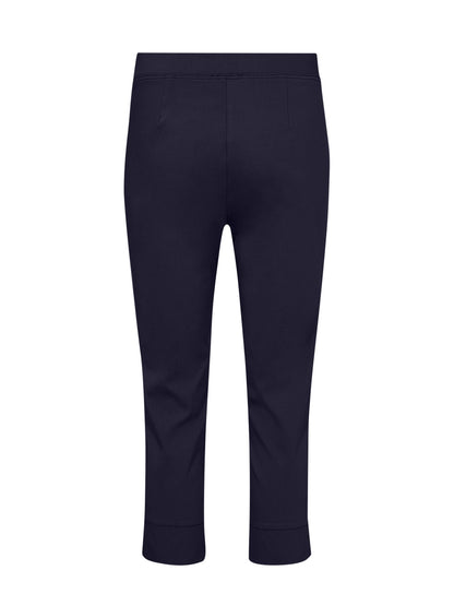 Pantaloni Soyaconcept blu da donna adulto dal design contemporaneo