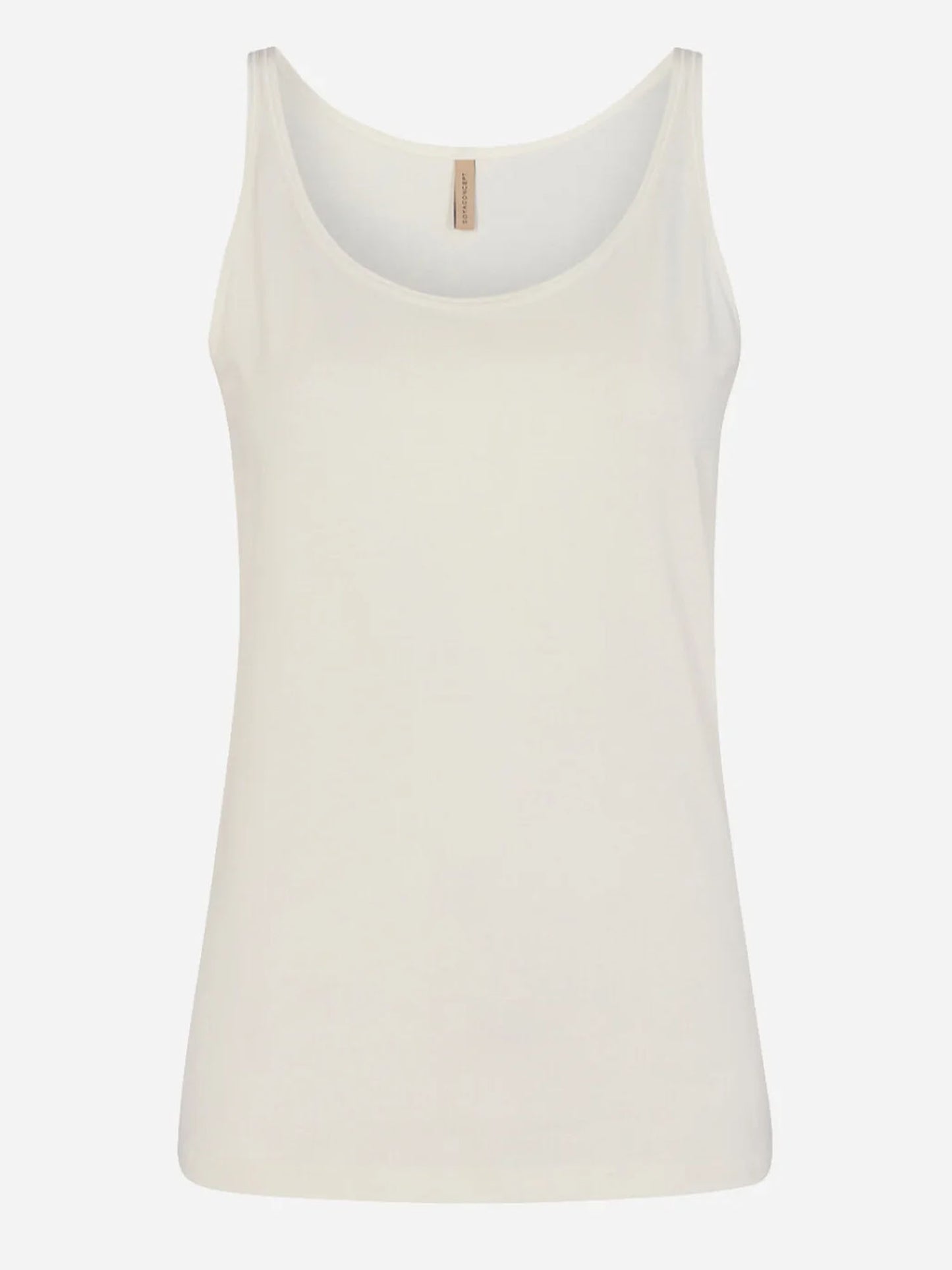 Canotta donna Soyaconcept in morbido color crema