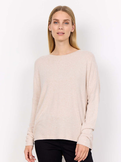 Soyaconcept Biara, maglia da donna beige