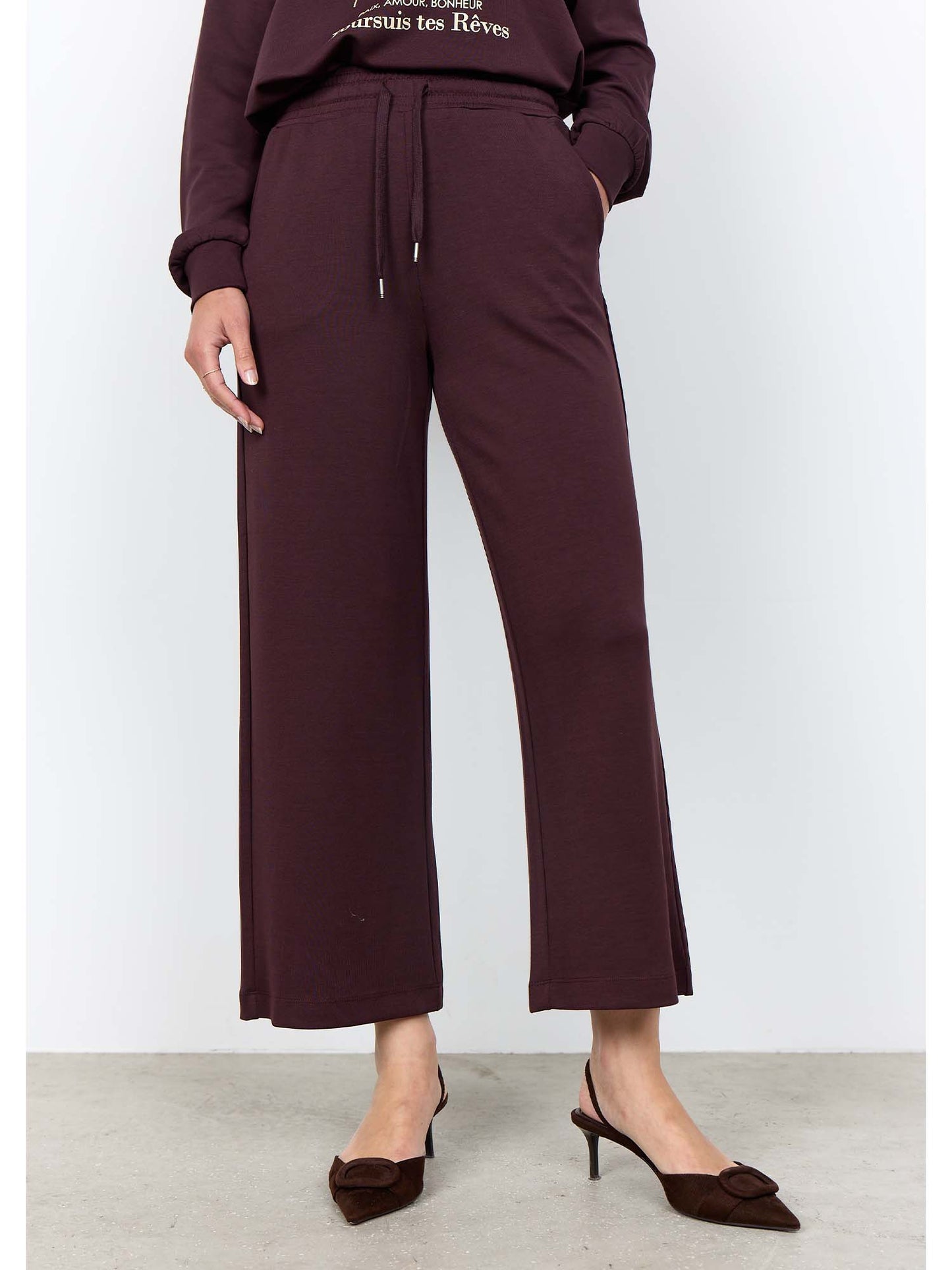 Soyaconcept Banu, pantalone da donna marrone