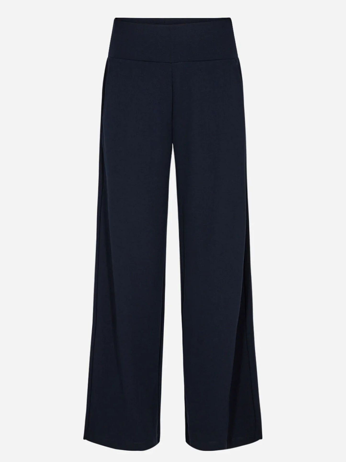 Pantalone blu Siham a vita alta per donna di Soya Concept