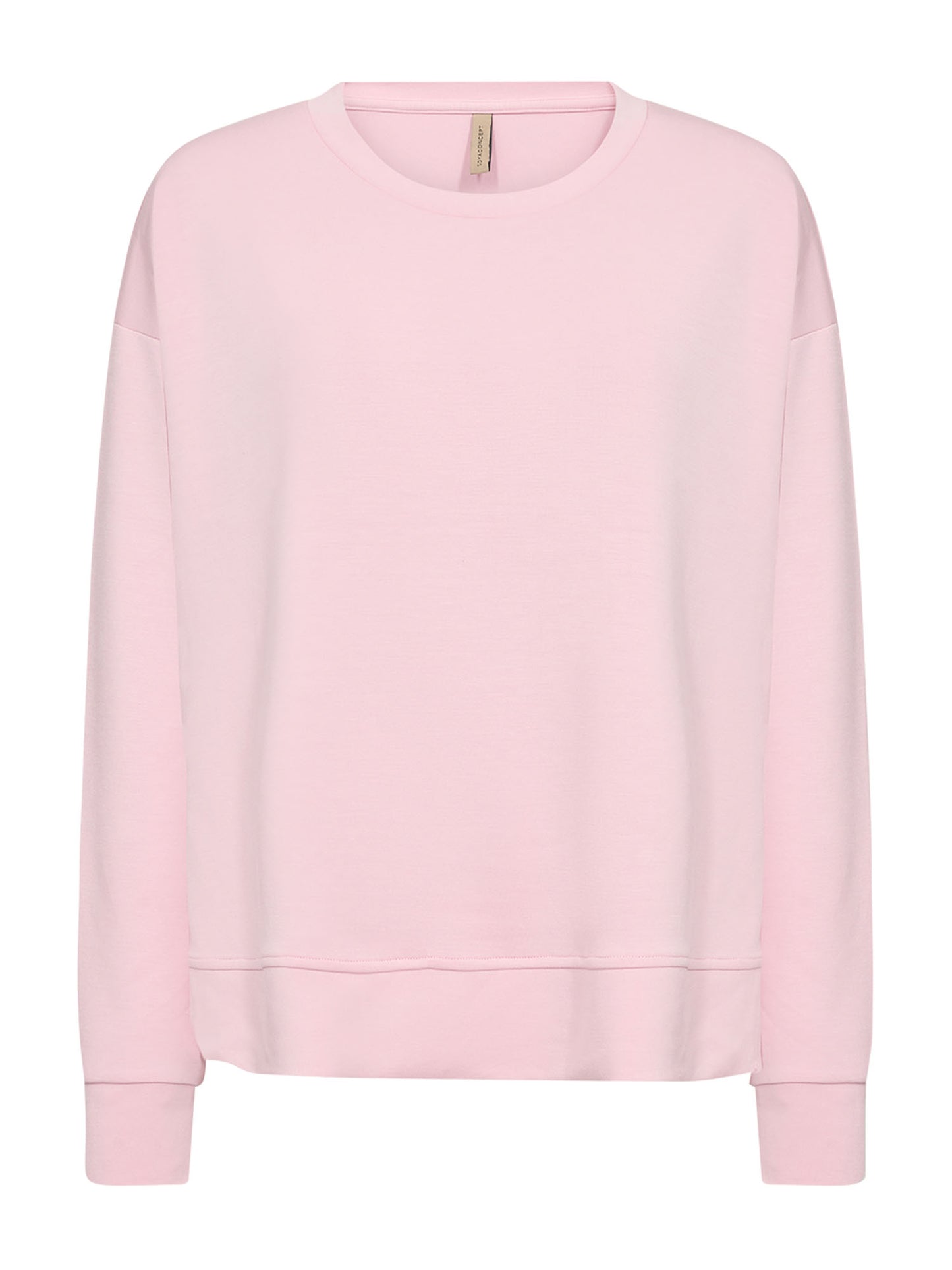 Felpa rosa Soya Concept basic da donna con girocollo