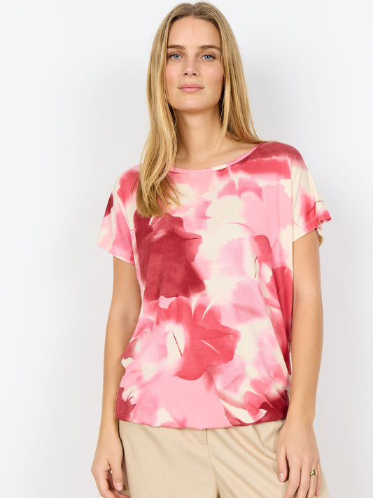 BLOUSA ROSA MULTICOLOR SOYA CONCEPT DA DONNA