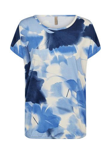 BLOUSA AZZURRO MULTICOLOR SOYA CONCEPT DA DONNA