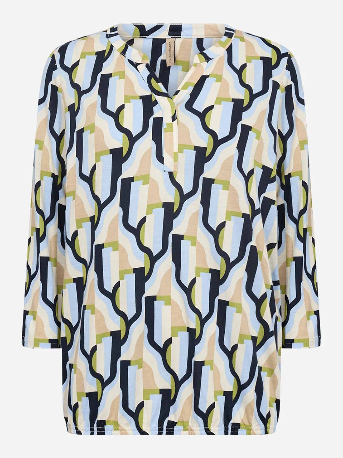 Soya concept blousa da donna azzurro