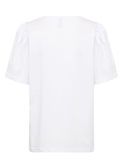 T-shirt da donna adulto Soyaconcept bianca a maniche corte