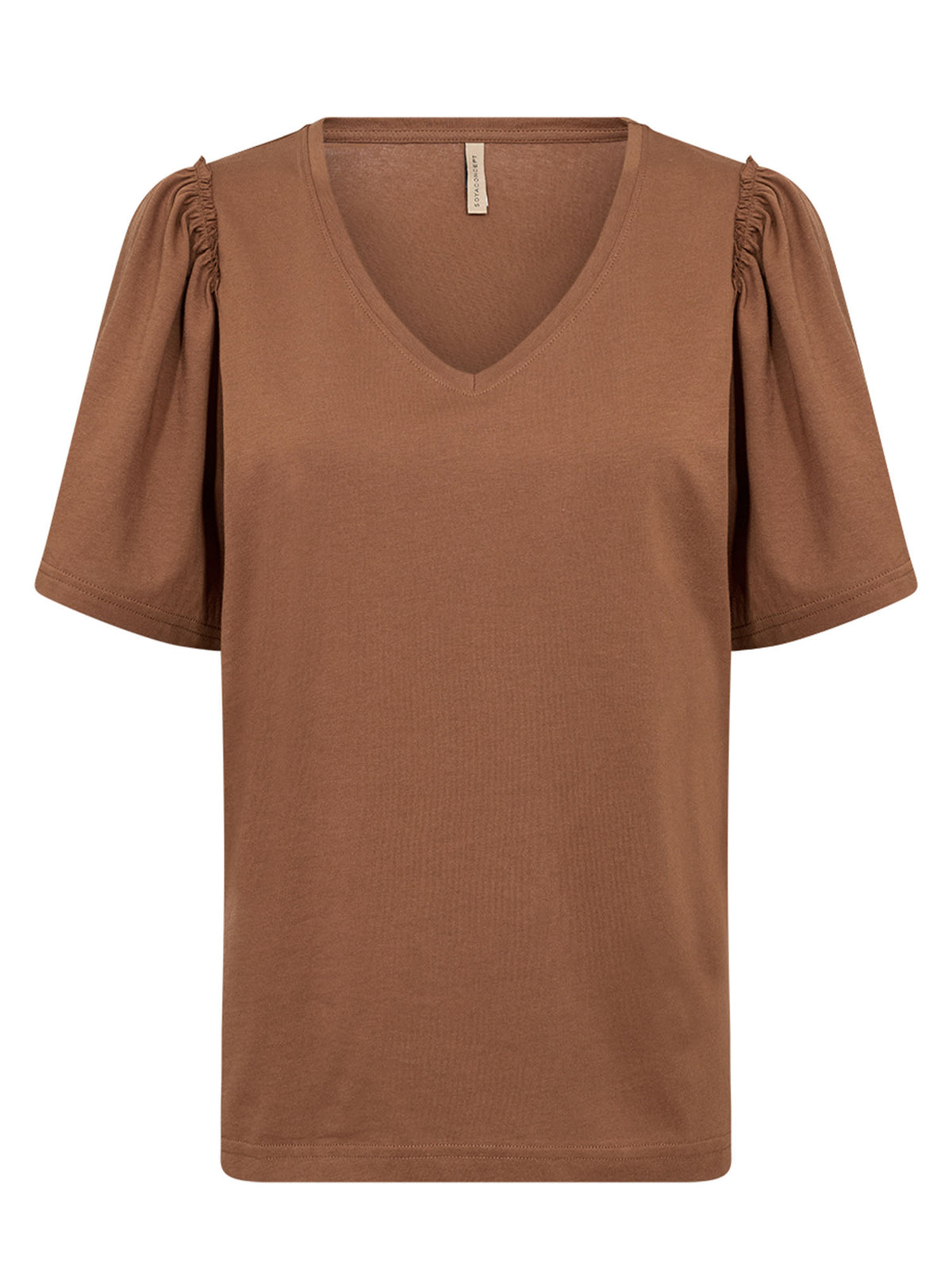 Soya concept t-shirt da donna tabacco