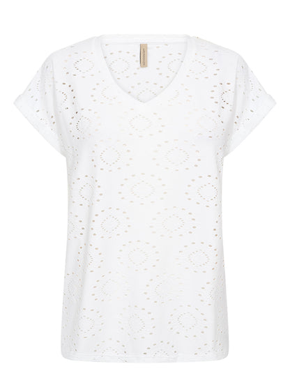 Soyaconcept t-shirt da donna adulto bianca a manica corta