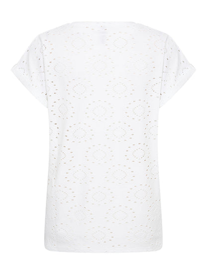 Soyaconcept t-shirt da donna adulto bianca a manica corta