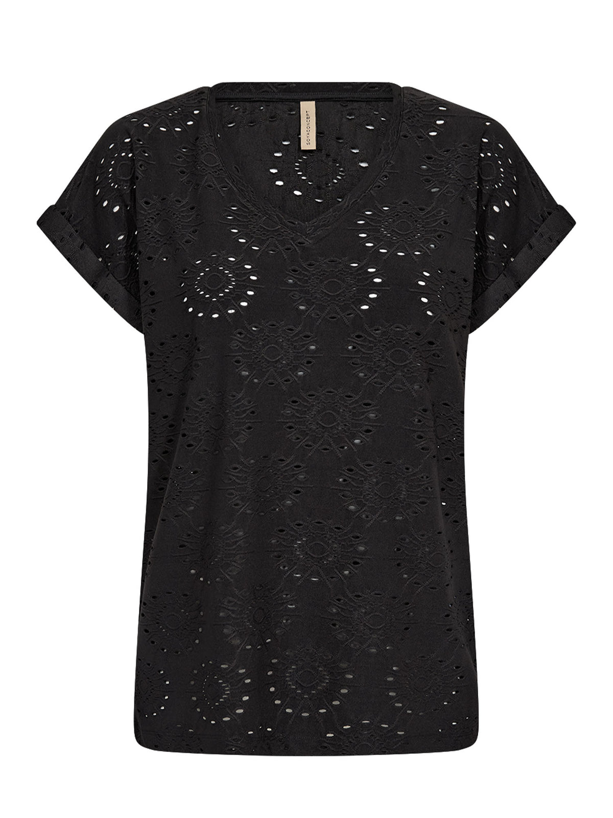 Soya concept t-shirt da donna nero