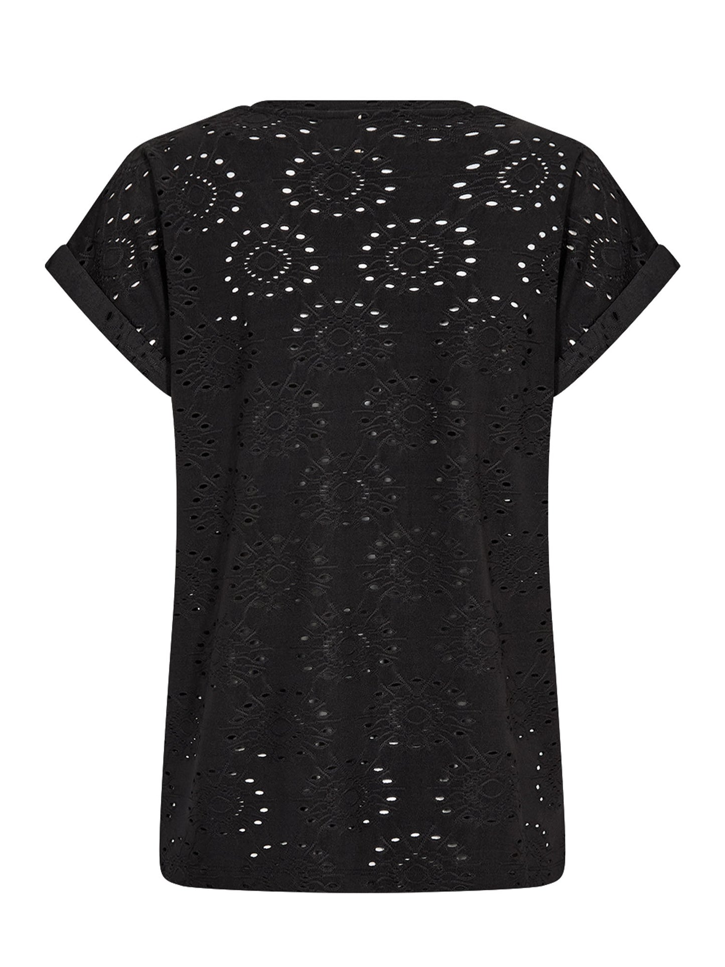 T-shirt da donna adulto Soyaconcept nera manica corta