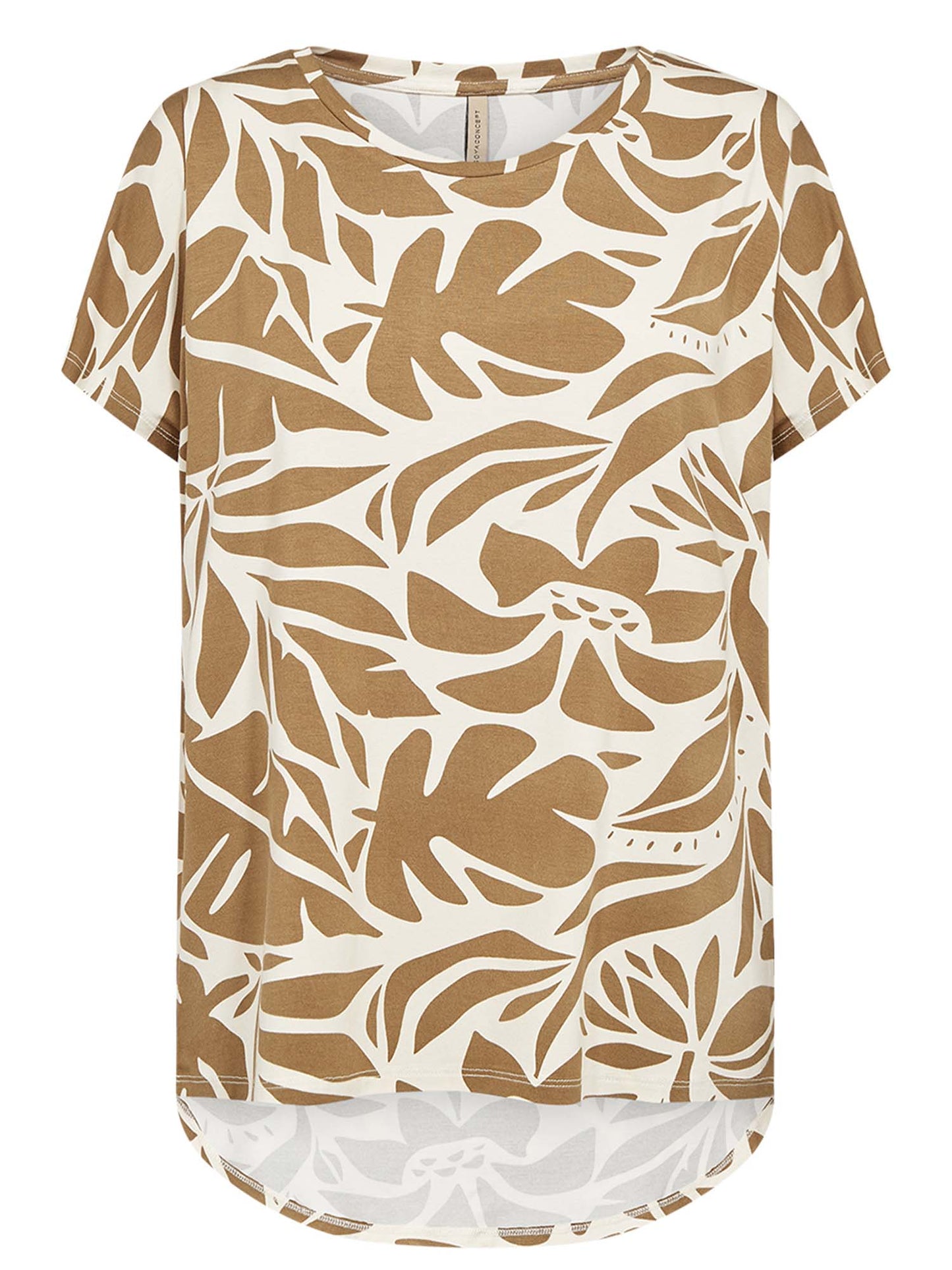 T-shirt verde da donna Soyaconcept, stile semplice e versatile