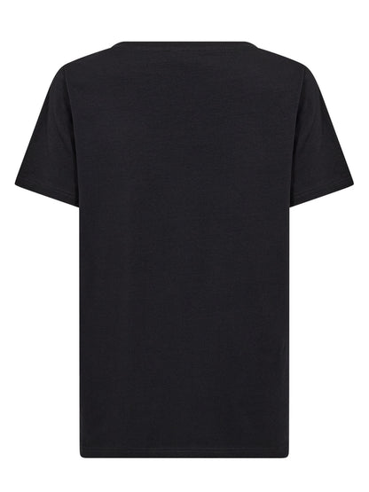 Soyaconcept t-shirt da donna adulto in nero, basic e versatile