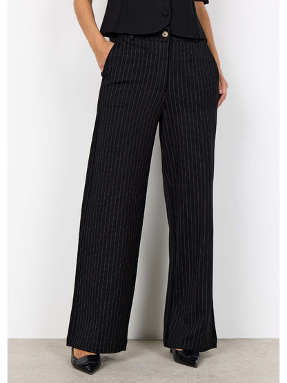 Soyaconcept Gill 4, pantalone da Donna nero