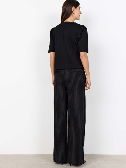 Soyaconcept Gill 4, pantalone da Donna nero