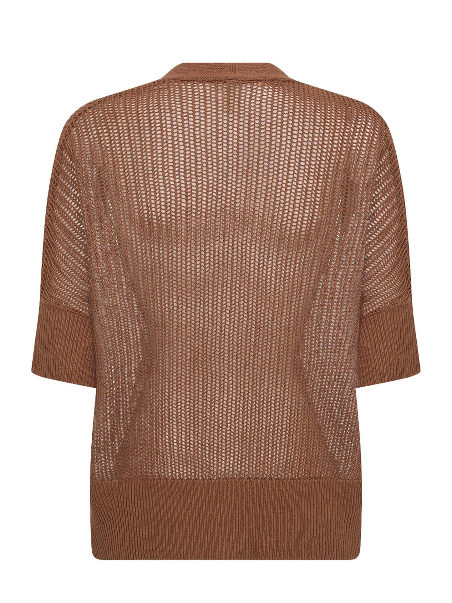 Cardigan Soyaconcept da donna adulto marrone versatile e confortevole