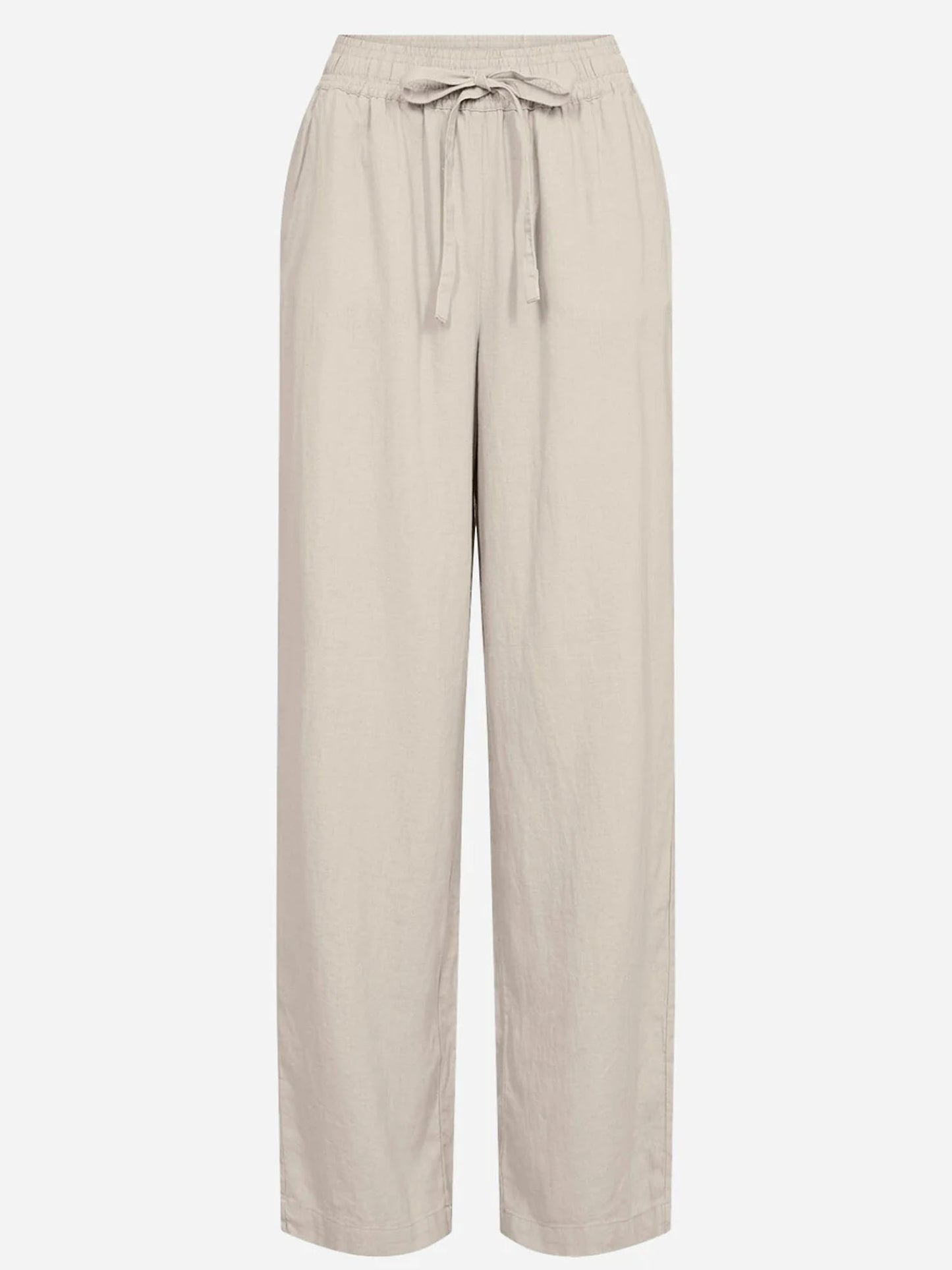 Pantaloni beige da donna adulto Soyaconcept dal design versatile