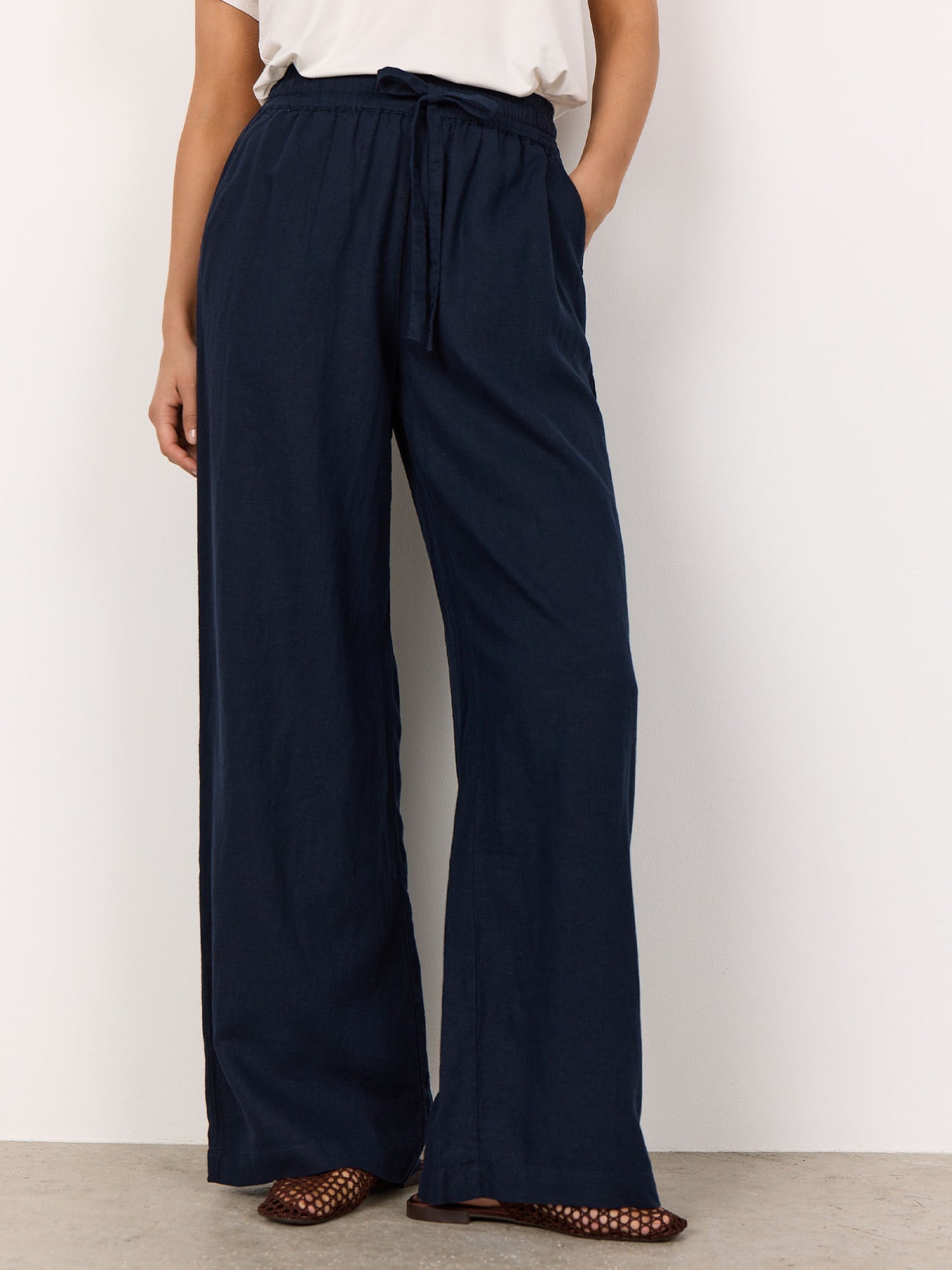 Pantaloni Soyaconcept 40791 blu unisex adulto dal design versatile