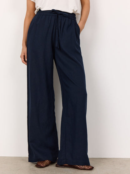 Pantaloni Soyaconcept 40791 blu unisex adulto dal design versatile