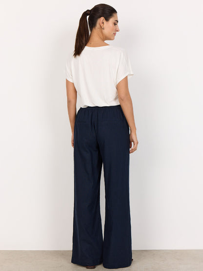 Pantaloni Soyaconcept 40791 blu unisex adulto dal design versatile